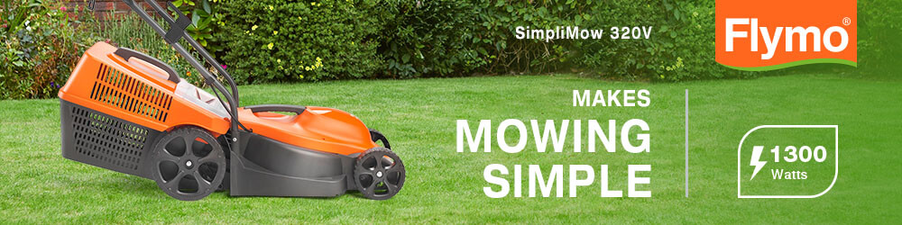 Flymo SIMPLIMOW 320V Rotary Lawnmower 320mm Lawnmowers