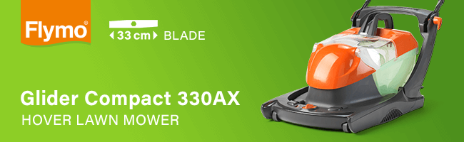 Flymo GLIDER COMPACT 330AX Collect Hover Mower 330mm Flymo GLIDER COMPACT 330AX Collect Hover Mower 330mm