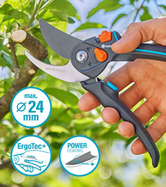 GARDENA PremiumCut Pro Fresh Wood Bypass Secateurs - 24mm Cutting Diameter, Made In Germany - View #5