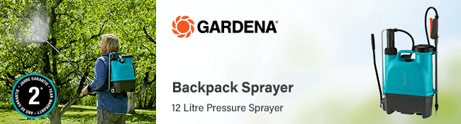 Gardena
Backpack 12L Water Pressure Sprayer Gardena 1114020 Backpack Water Pressure Sprayer