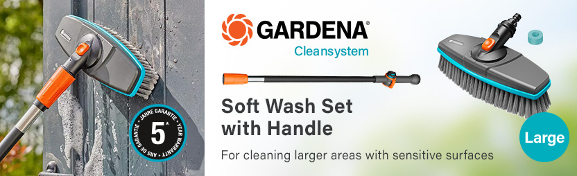 Gardena CleanSystem
Running-Water Handle
Car Cleaning Wash Set Gardena CleanSystem Running Water Handle Car Cleaning Wash Set
