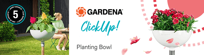 Gardena ClickUp!
Planting Bowl Gardena 1132020 ClickUp Garden Decoration Plant Flower Bowl