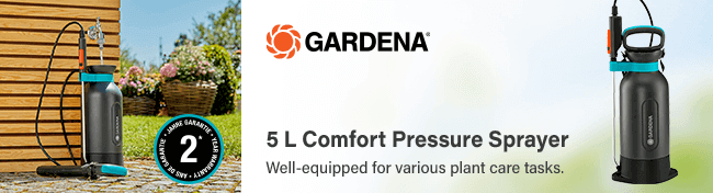 Gardena Comfort
5L Water Pressure Sprayer Gardena 1113020 Comfort Water Pressure Sprayer