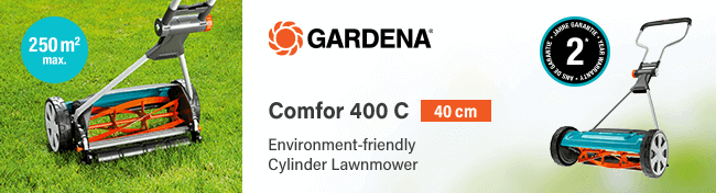 Gardena comfort cylinder on sale mower 400 c