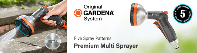 Gardena ORIGINAL Premium Multi Sprayer Metal