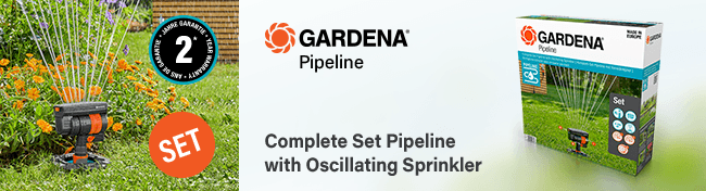 Gardena PIPELINE Complete Set Sprinkler 8274-34