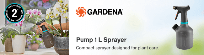 Gardena Pump Sprayer
1L Water Sprayer Gardena 1111220 Pump Water Sprayer