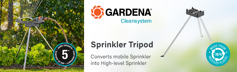 Gardena Sprinkler Tripod Gardena elevation Sprinkler Tripod