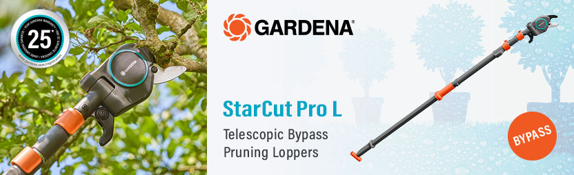 Gardena StarCut Pro L
Bypass Telescopic Tree Pruner and Loppers Gardena StarCut Pro L Bypass Telescopic Tree Pruner and Loppers 12081-20