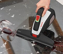 Bosch GLASSVAC 3.6v Cordless Window Cleaner Vacuum Cleaning Table