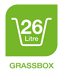 26 Litre Grassbox Capacity EasiGlide Plus 360V Grassbox Collector Capacity