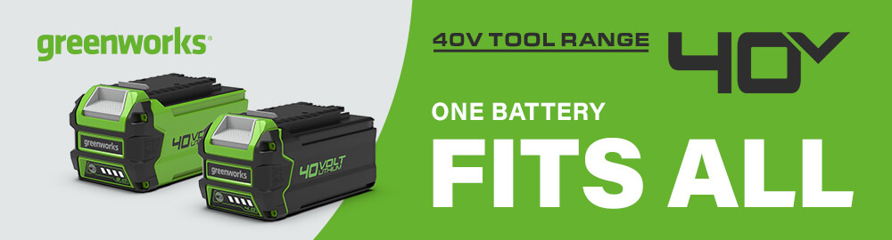 Greenworks 40v Cordless Tool Range Greenworks GD40CS18 40v Cordless Battery System