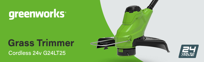 Greenworks G24LT25 24v Cordless Grass Trimmer 25cm