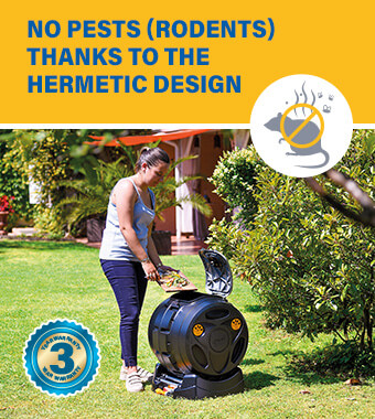 Hozelock EasyMix home garden Waste Composter