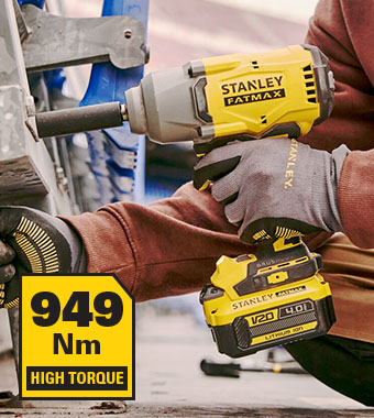 Stanley FatMax V20 18v Cordless High Torque 929Nm Impact Wrench SFMCF940