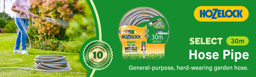 Hozelock Select Garden Hose Pipe 100-100-579