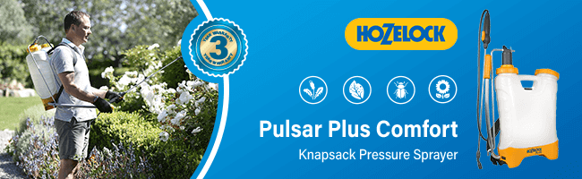 Hozelock Pulsar Plus Comfort
Knapsack Pressure Sprayer Hozelock Pulsar Plus Comfort 4712 4716 Knapsack Water Pressure Sprayer