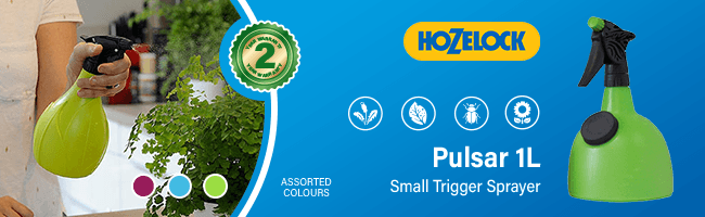 Hozelock Pulsar Trigger 1L Water Sprayer Hozelock 4023 PULSAR Trigger Water Sprayer