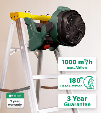 Bosch UniversalFan 18V-1000 P4A 18v JetBreeze Fan