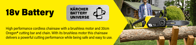 Part of the Kärcher 18v battery universe range.
Compatible with Kärcher 18v 2.5ah or 5.0ah batteries. Karcher BLV 18200 18v Battery Universe Cordless Range