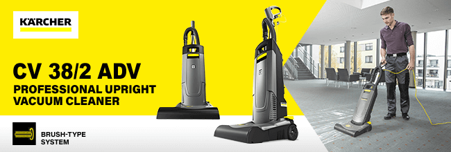 Karcher CV 38/2 ADV Professional Upright Vacuum Cleaner New 2020 Model Karcher CV38/2 ADV Professional Upright Vacuum Cleaner New 2020 Model