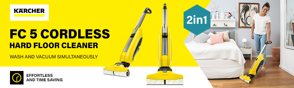Karcher FC 5 Cordless Hard Floor Cleaner Karcher FC 5 Cordless Hard Floor Cleaner