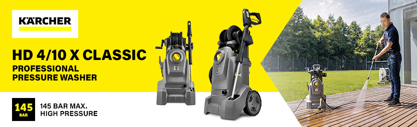 Karcher HD 4/10 X Classic Professional Pressure Washer 145 Bar (Not Easy!Lock) Karcher HD 4/10 X Classic Professional Pressure Washer 145 Bar (Not Easy!Lock)
