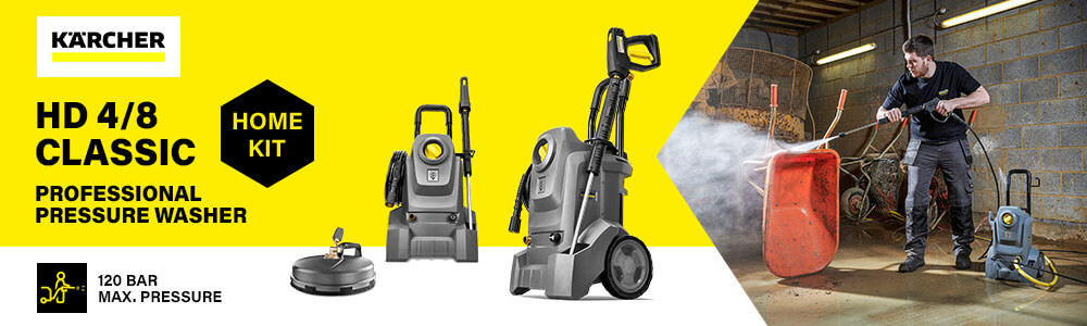Karcher HD 4/8 Classic Home
Professional Pressure Washer 120 Bar Karcher HD 4-8 Classic Home Professional Pressure Washer 120 Bar