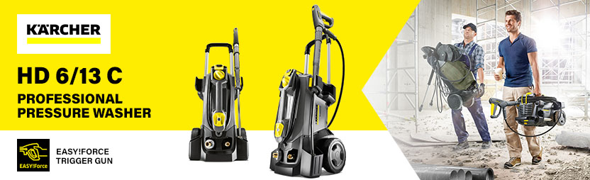 Karcher HD 6/13 C Professional Pressure Washer Karcher HD 6/13 C professional high-pressure washer 190 bar