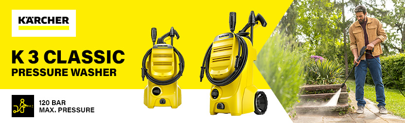 Karcher K 3 CLASSIC Pressure Washer 120 Bar Karcher K 3 CLASSIC Pressure Washer 120 Bar