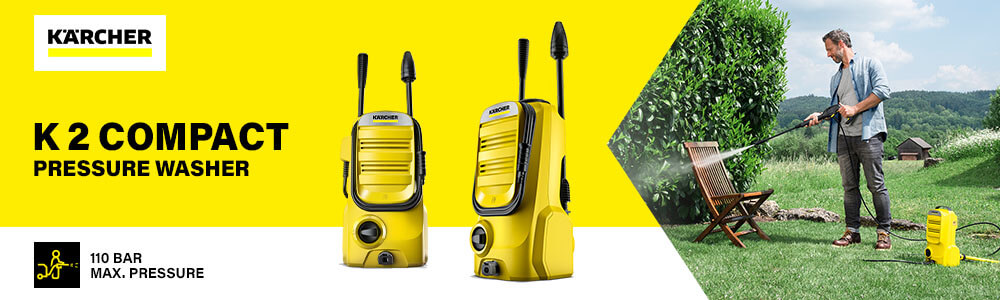 Karcher K 2 COMPACT Pressure Washer 110 Bar Pressure Washers