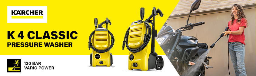 Karcher K 4 Classic Pressure Washer 130 Bar Karcher K4 Classic Pressure Washer 130 Bar