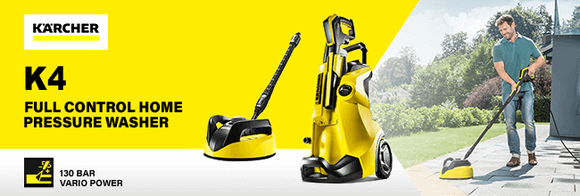 Karcher K4 Full Control Home
130 Bar Pressure Washer Karcher K4 Full Control Home Pressure Washer