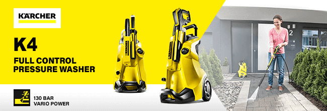 Karcher K4 Full Control
130 Bar Pressure Washer Karcher K4 Full Control Pressure Washer