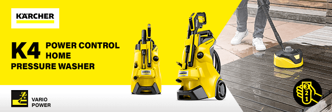Karcher K4 Power Control Home
Pressure Washer 120 Bar Karcher K4 Power Control Home Pressure Washer