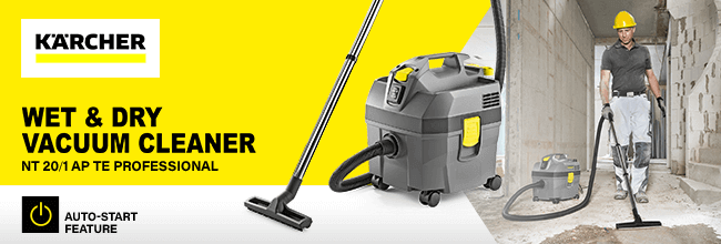 Karcher NT 20/1 AP TE Professional
Wet and Dry Vacuum Cleaner Karcher NT201 AP TE Professional Wet Dry Vacuum Cleaner