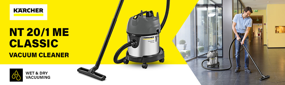 Karcher NT 20/1 Me Classic
Wet and Dry Vacuum Cleaner Karcher NT 201 Me Classic Wet Dry Vacuum Cleaner