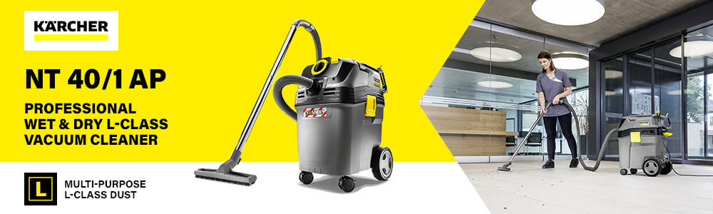 Karcher NT401AP L-Class Professional Wet Dry Vacuum Cleaner 40L