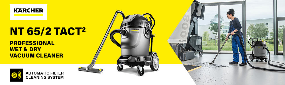 Karcher NT 65/2 TACT2
Professional Multi-Purpose Wet & Dry
Vacuum Cleaner 65L Karcher NT652 TACT2 Professional Wet Dry Vacuum Cleaner 65L