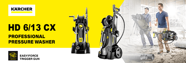 Karcher HD 6/13 CX 190 Bar
Professional Pressure Washer Karcher HD613CX Professional Pressure Washer
