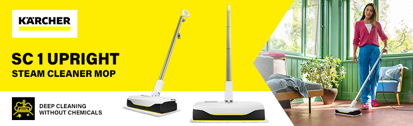 Karcher SC 1 Upright Steam Cleaner Mop Karcher SC 1 Upright steam cleaner mop, deep cleaning without chemicals