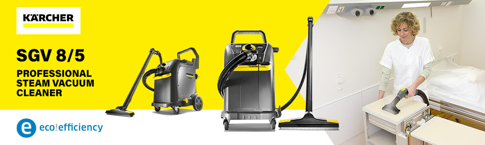 Karcher SGV 8/5 Professional
Vacuum Steam Cleaner Karcher SGV 8-5 Professional Vacuum Steam Cleaner eco-efficiency