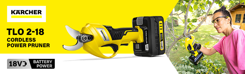 Karcher TLO 2-18 18v Cordless Power Pruner Karcher TLO 2-18 18v Cordless Power Pruner