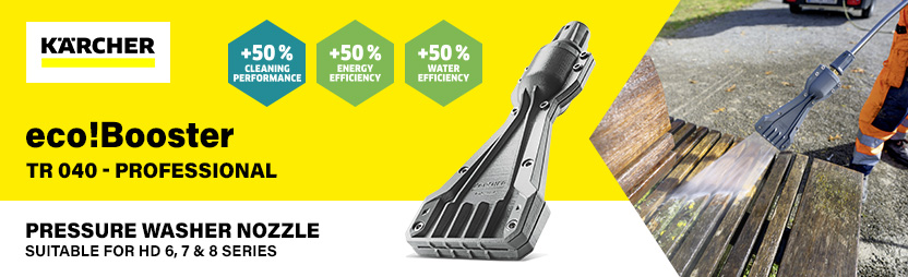 Karcher TR 040 Eco!Booster Nozzle
For Professional HD 6, 7 & 8 Pressure Washers Karcher TR 040 21130860 Eco!Booster Nozzle HD-6 HD-7 HD-8 Professional Pressure Washers