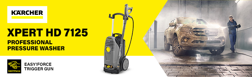 Karcher XPERT HD 7125
Pressure Washer 110 Bar Karcher 15141560 XPERT HD 7125 High Pressure Washer EASY!Force EASY!Lock agriculture construction automotive dirtblaster nozzle
