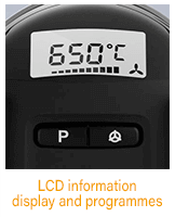 Steinel HG 2320 E LCD information display