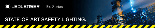 LED Lenser Ex-Series State-of-the-art Safety Lighting. LEDLenser EX4 ATEX IECEx LED Torch