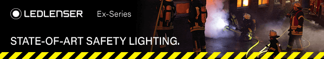 LED Lenser Ex-Series State-of-the-art Safety Lighting. LEDLenser EX7R Rechargeable ATEX and IECEx LED Torch