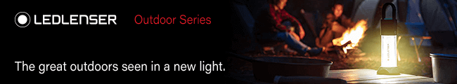 LED Lenser Outdoor Series
The great outdoors seen in a new light. LED Lenser ML6 Warm Light Outdoor Series