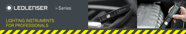 LEDLenser iW5R  LED Rechargeable Inspection Lamp Torch Worklight